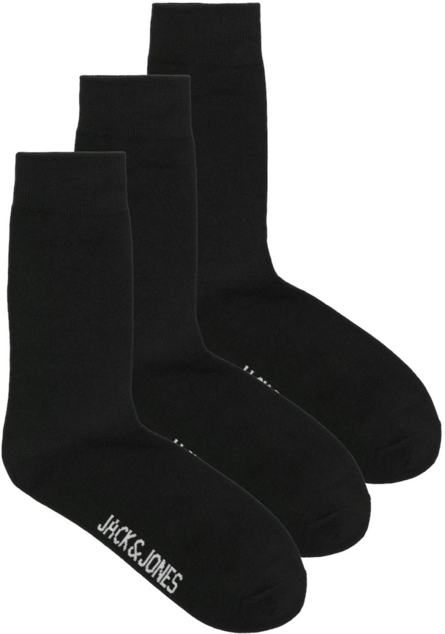 JACK & JONES Ponožky 'Rafael'  čierna / biela