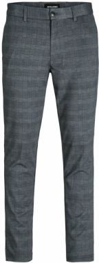 JACK & JONES Chino nohavice 'Marco'  grafitová / dymovo šedá