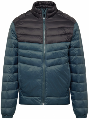 JACK & JONES Prechodná bunda 'JJSPRINT'  modrá / čierna