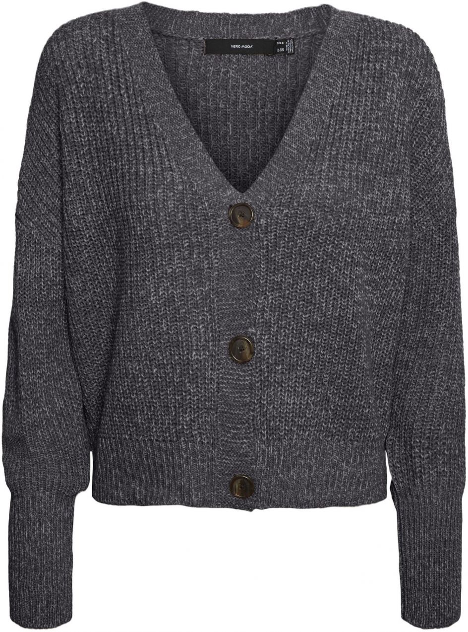 VERO MODA Kardigán 'VMLea'  tmavosivá