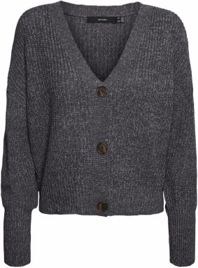 VERO MODA Kardigán 'VMLea'  tmavosivá