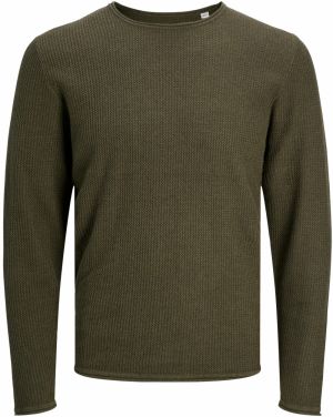 JACK & JONES Sveter 'JJECooper'  olivová