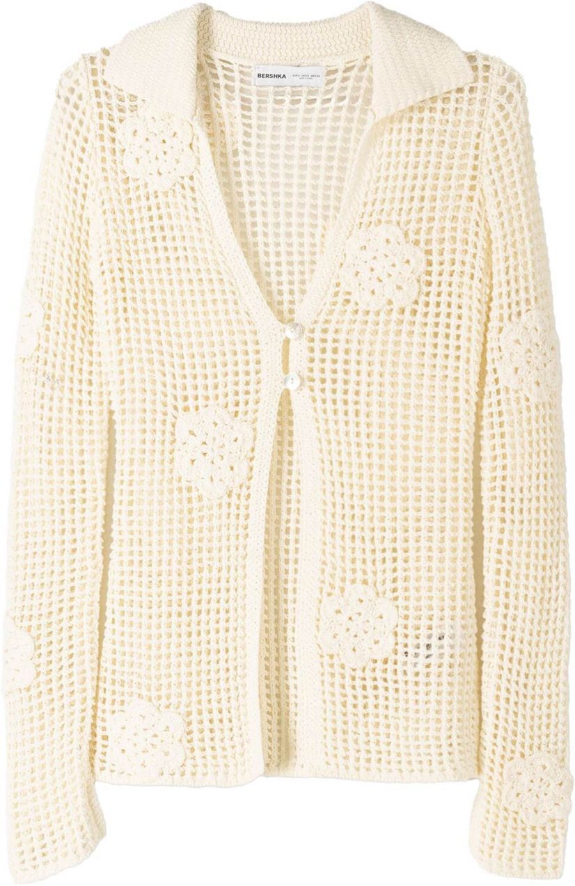 Bershka Kardigán  žltohnedá