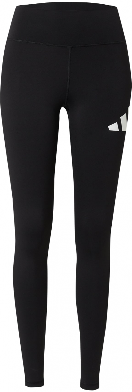 ADIDAS PERFORMANCE Športové nohavice 'Essentials'  čierna / biela