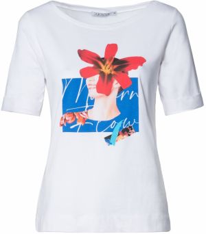 Quiosque Tričko  zmiešané farby / biela melírovaná