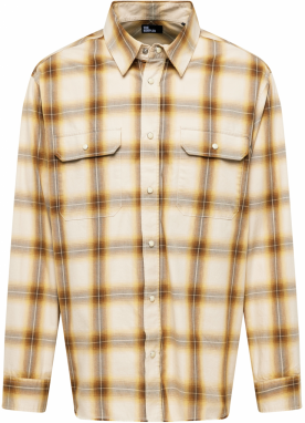 The Kooples Košeľa  béžová / hnedá / hrdzavohnedá