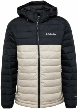 COLUMBIA Outdoorová bunda 'Powder Lite II'  svetlobéžová / čierna