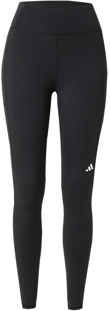 ADIDAS PERFORMANCE Športové nohavice  čierna / biela
