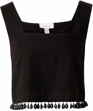 TOPSHOP Top  čierna