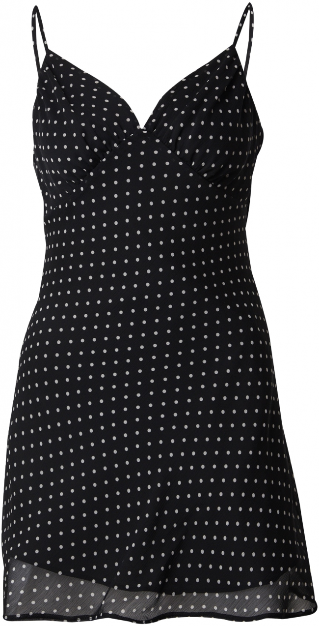 TOPSHOP Šaty  čierna / biela