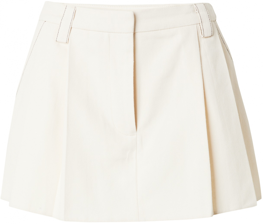 TOPSHOP Sukňa  krémová