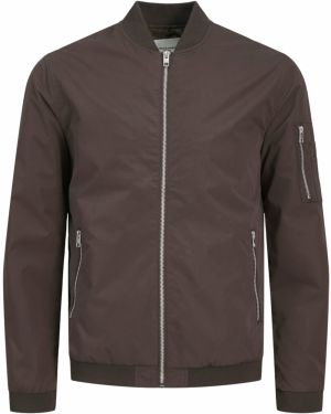 JACK & JONES Prechodná bunda 'Rush'  čokoládová