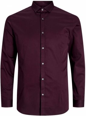 JACK & JONES Košeľa 'Parma'  baklažánová