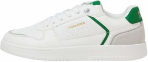 JACK & JONES Nízke tenisky 'JFWEALING'  zlatá / sivá / zelená / biela
