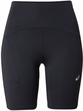 ASICS Športové nohavice  čierna / biela