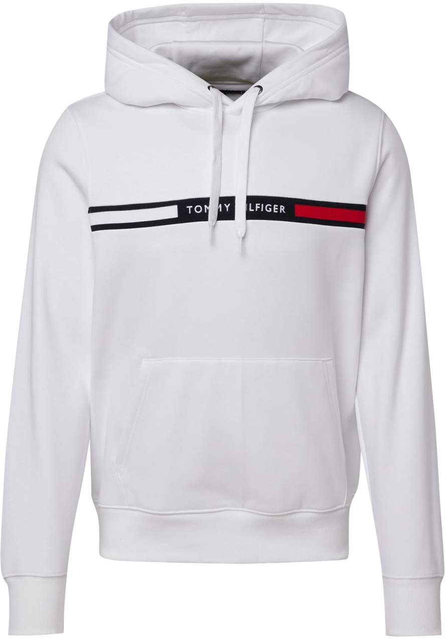 TOMMY HILFIGER Mikina  námornícka modrá / červená / biela