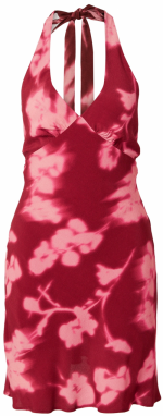TOPSHOP Letné šaty  ružová / ružová / tmavočervená