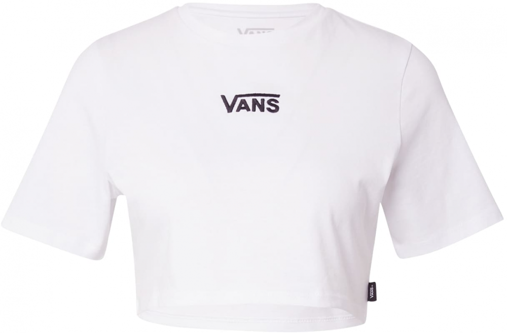VANS Tričko 'Flying V'  čierna / biela