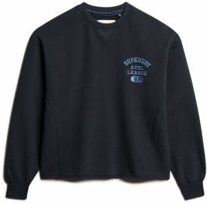Superdry Mikina 'Athletic'  námornícka modrá / tmavomodrá