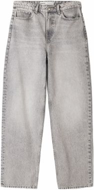 Bershka Džínsy  sivý denim
