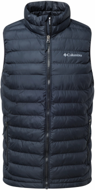 COLUMBIA Športová vesta 'Powder Lite II'  čierna / biela