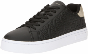 ARMANI EXCHANGE Nízke tenisky  zlatá / čierna