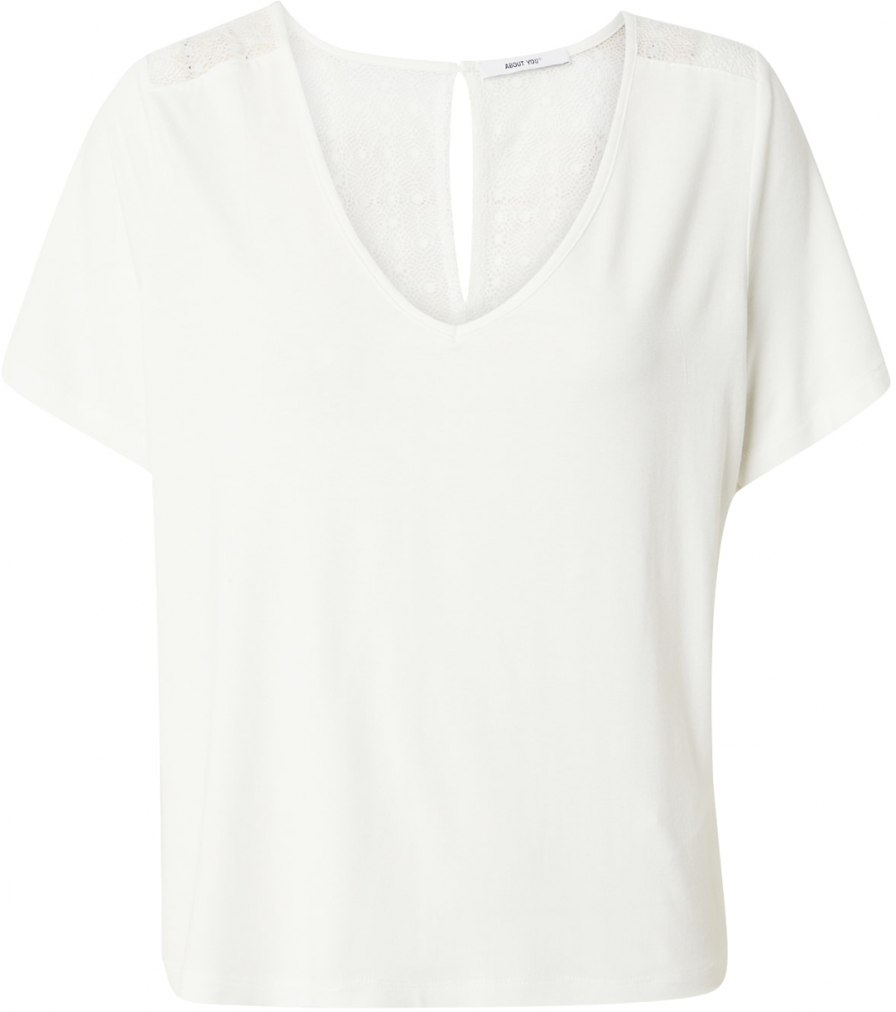 ABOUT YOU Tričko 'Charlotte'  biela