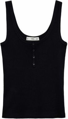 MANGO Top 'BRISA'  čierna