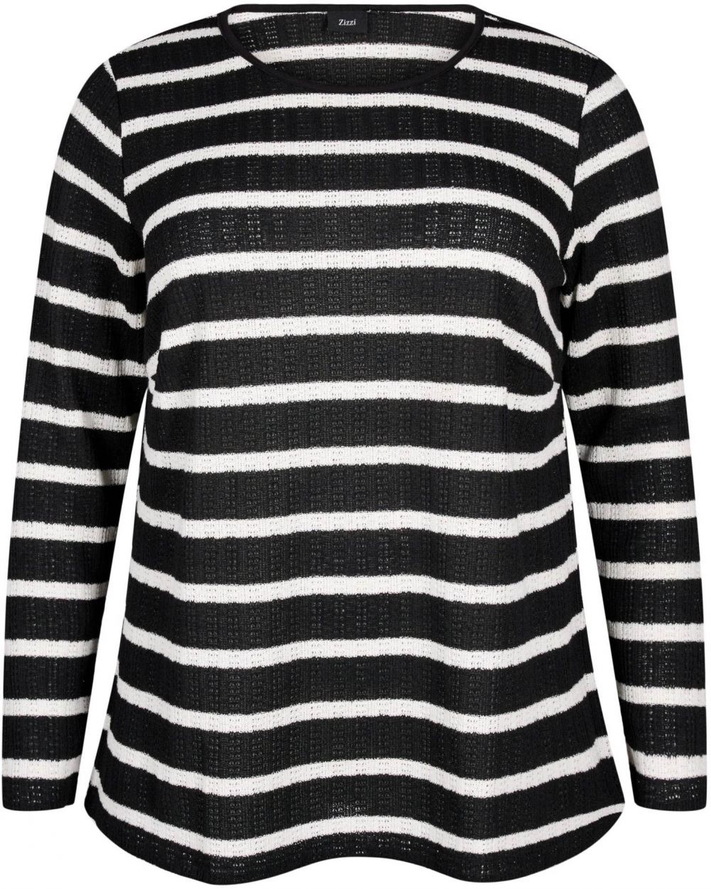 Zizzi Tričko  čierna / biela