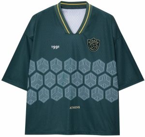 Pull&Bear Tričko  svetložltá / petrolejová / čierna / biela