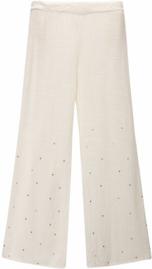 Pull&Bear Nohavice  nebielená