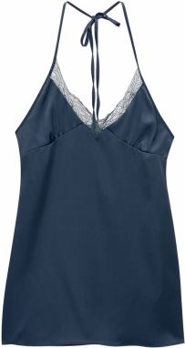 Pull&Bear Letné šaty  námornícka modrá