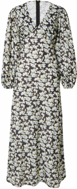 GLAMOROUS Šaty  svetlomodrá / pastelovo zelená / čierna