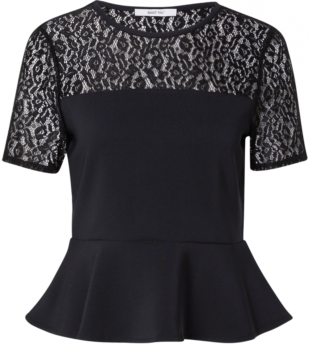 ABOUT YOU Tričko 'Penelope'  čierna