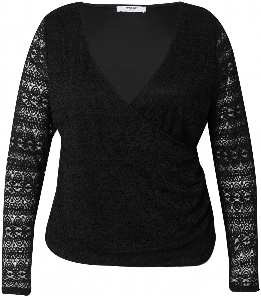 ABOUT YOU Curvy Tričko 'Pamela'  čierna