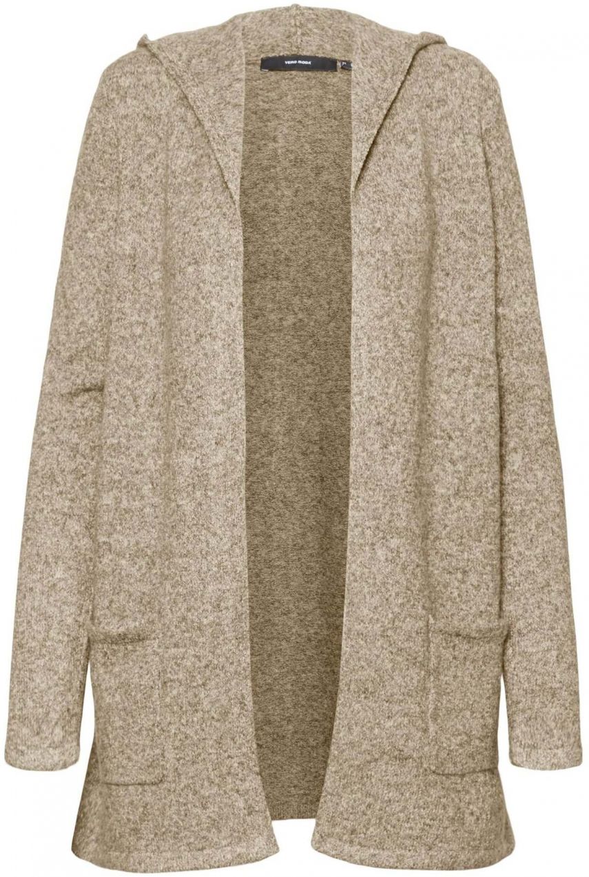 VERO MODA Kardigán 'Doffy'  žltohnedá