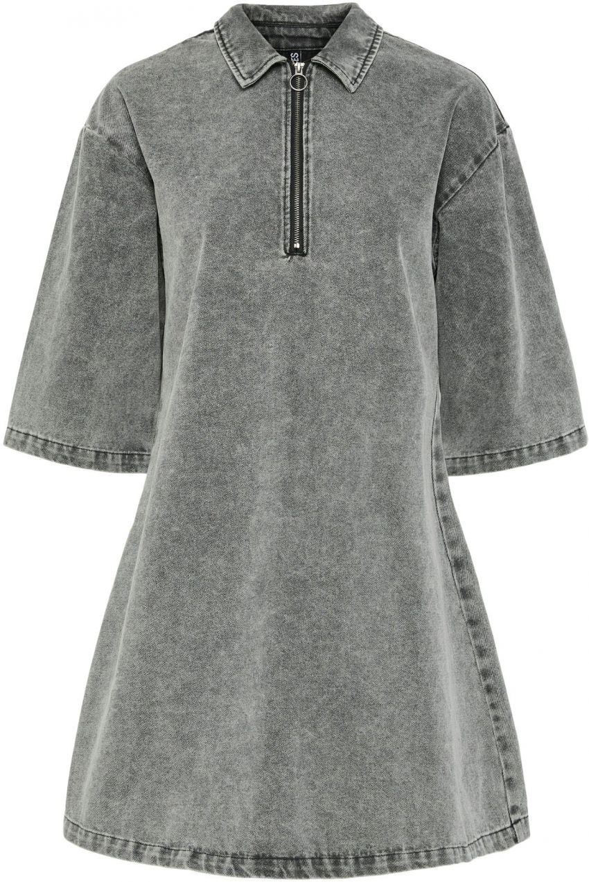 PIECES Šaty 'PCLAILA'  sivý denim