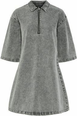 PIECES Šaty 'PCLAILA'  sivý denim