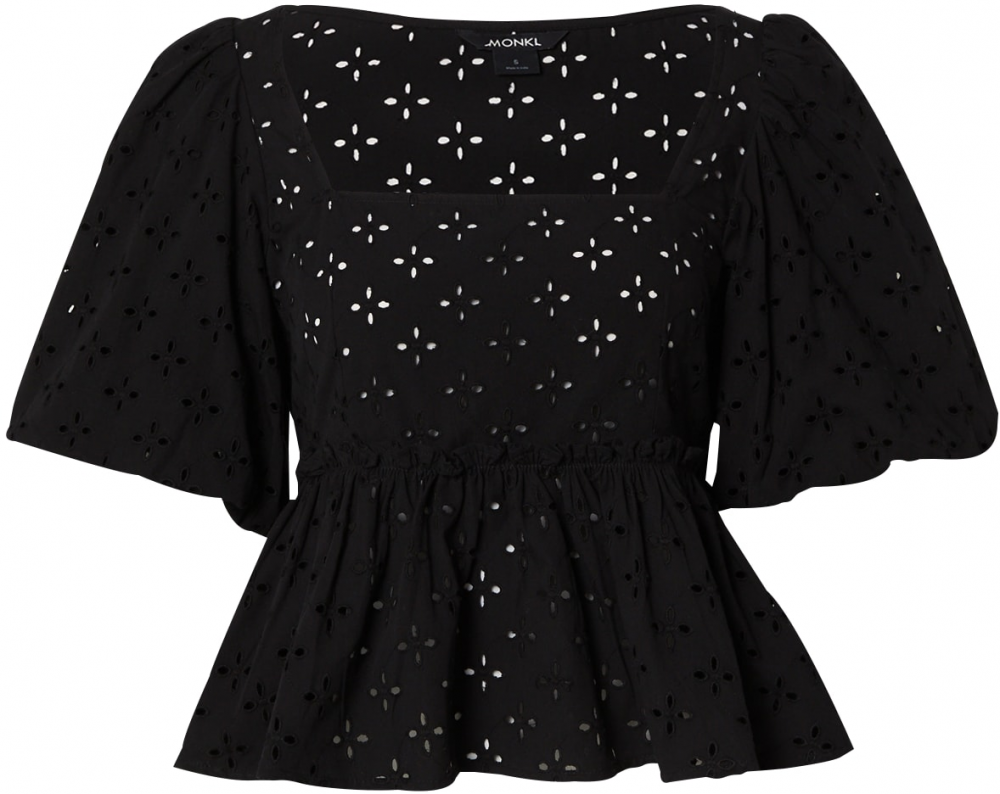 Monki Blúzka  čierna