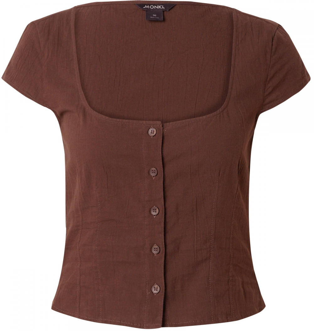 Monki Blúzka  hnedá