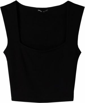 Bershka Top  čierna