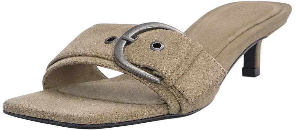 Pull&Bear Šľapky  tmavošedá
