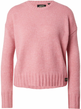 Superdry Sveter 'Essential'  staroružová