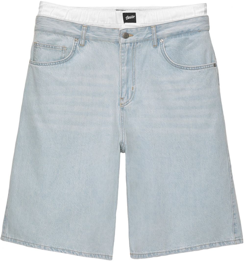 Pull&Bear Džínsy  svetlomodrá / biela