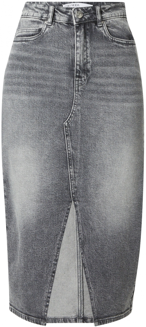 VERO MODA Sukňa 'VMVeri'  sivý denim