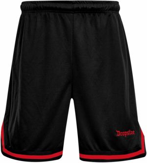 Dropsize Nohavice  ohnivo červená / čierna