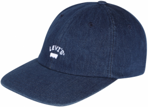 LEVI'S ® Čiapka 'Lazy Girl'  modrá denim / biela