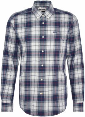 Barbour Košeľa 'Wetheram'  námornícka modrá / červená / biela