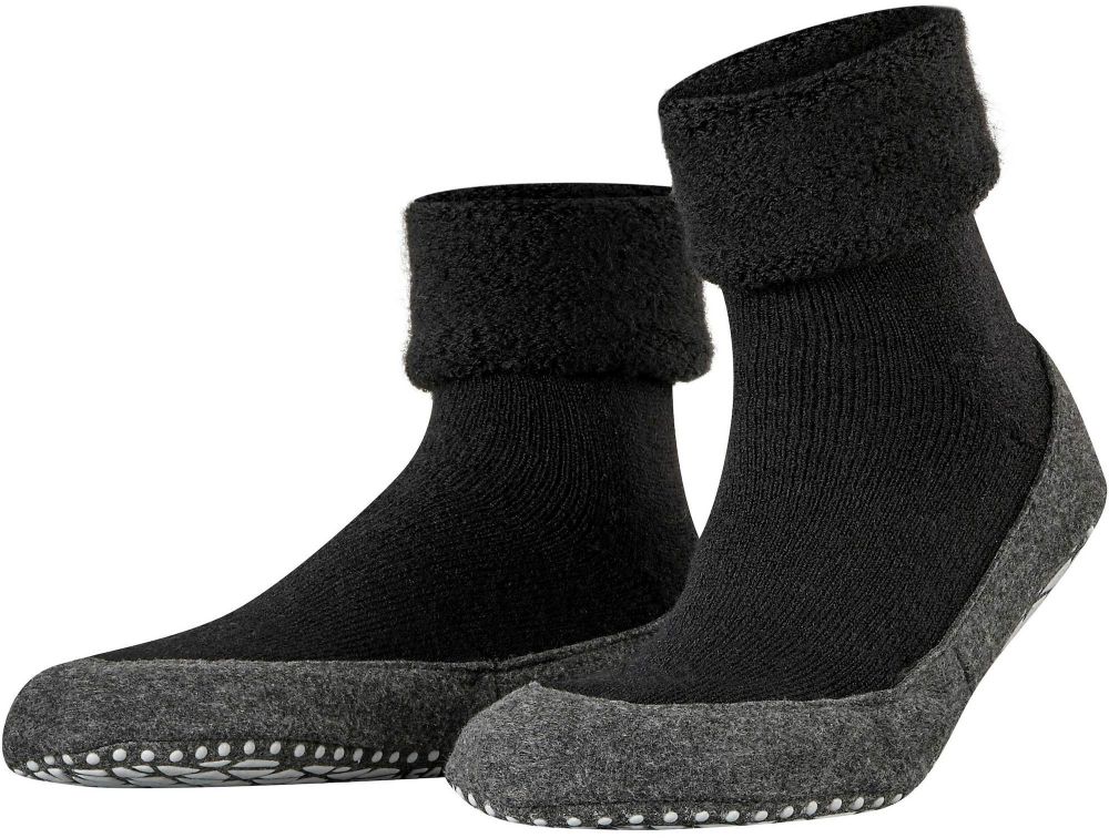 FALKE Papuče 'Cosyshoe'  antracitová / čierna