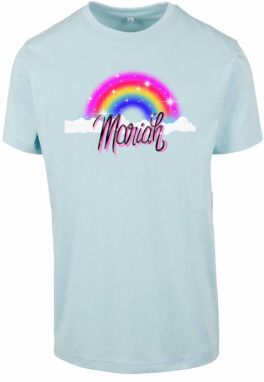 Merchcode Tričko  svetlomodrá / žltá / ružová / biela